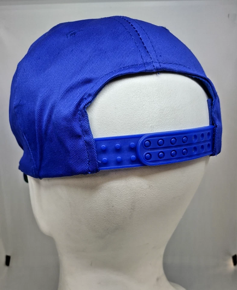 Gorra gorra vintage años 90 WD40 Auto Plus piezas carreras SnapBack azul real Foto 4 de 4