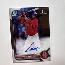 2022 Bowman Chrome - Prospect Autographs Ceddanne Rafaela #CPA-CRL (AU, RC)