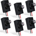 6 Packs Dusk to Dawn Sensor for Outdoor Lighting 100-277V Photoelectric Switch P