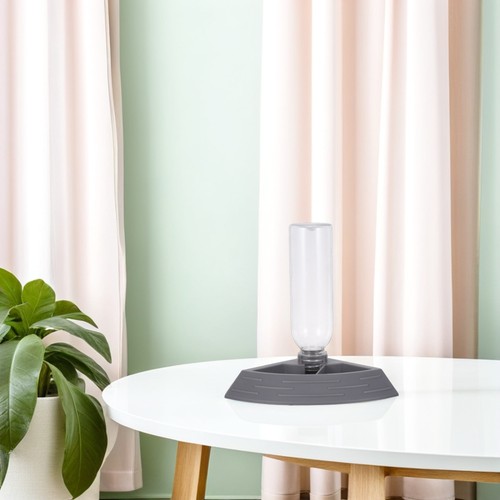  Fuente de agua para reptiles: plato de agua automático para reptiles y alimentador de alimentos - lagarto - Imagen 3 de 12