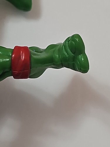 Vtg 1988 TMNT Raphael SOFT HEAD 100% COMPLETE + FILE CARD - GREAT COND Ninja Tur - Picture 16 of 19