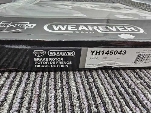 (CANTIDAD 2) Rotor de freno delantero para modelos Chrysler 95-00 y Dodge 95-06 YH145043 - Imagen 3 de 10