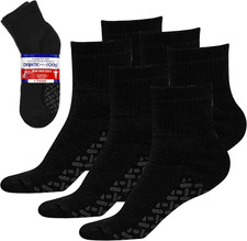 Non-Binding Loose Fit Sock - Non-Slip Diabetic Socks for Men and Women - Ankle 3