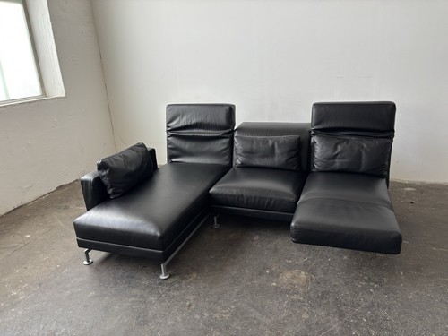 Brühl Moule medium Designer Ledersofa Ecksofa Couch Leder 1A Zustand! - Bild 9 von 15