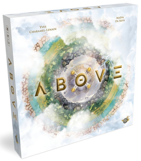 Jeux de société d'occasion Above complet avec cartes et plateau de stratégie