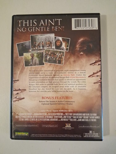 Grizzly Park 2008 DVD Horror Thriller Good Working Condition Free Shipping - Picture 2 of 4
