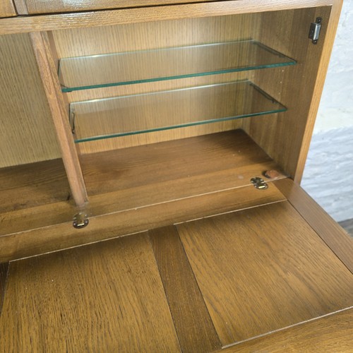 Ercol Chestnut 'Golden Dawn'Bookcase/Display Cabinet - FREE UK DELIVERY* - Picture 15 of 15