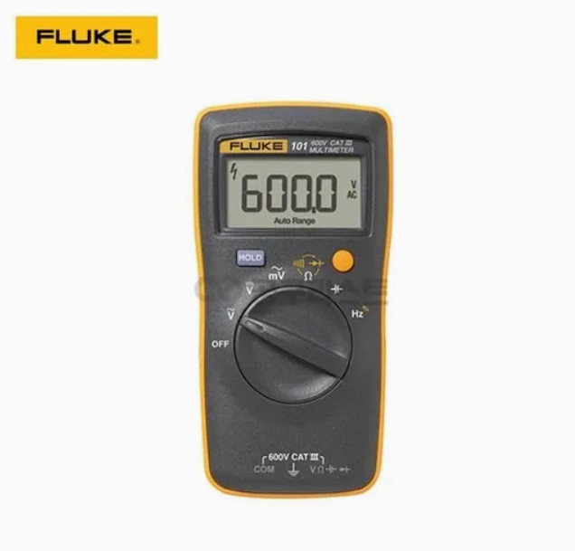 Fluke 101 Digital Multimeter Pocket Portable AC/DC Voltage Tester