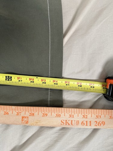 True Religion Military SN Cargo Pants Olive Green Size 27 Paratrooper fit 32x30  - Picture 5 of 15