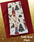 RACHEL ZOE ~  NUTCRACKER BALLET CHRISTMAS ~ SET OF 2 ~  COTTON KITCHEN TOWELS