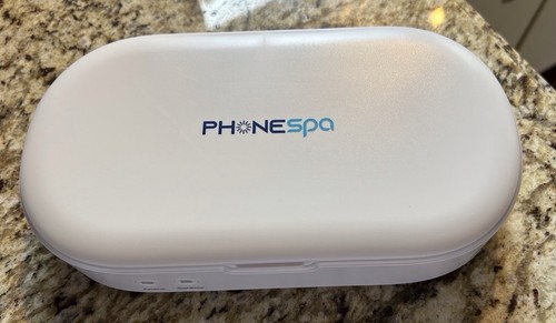 Phone Spa Phone and Accessory Sanitizer UV-C Aromatherapy Diffuser 10 Min - Zdjęcie 2 z 4