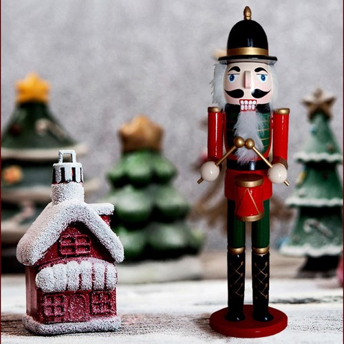 Wooden Nutcracker Decor 14 inch Nutcracker Ornament - Picture 7 of 7