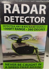 detector de radar Gadget Gear de 3 bandas, que se puede montar en la ventana del
