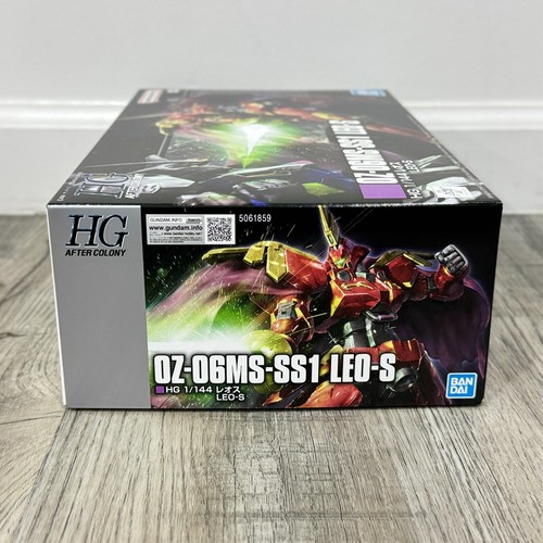 Premium Bandai HG 1/144 Leo-S Gundam Wing G-Unit Model Kit NEW Sealed - Picture 10 of 12