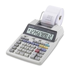 Sharp EL1750V Desktop Printing Calculator w/ 12-Digit LCD Display