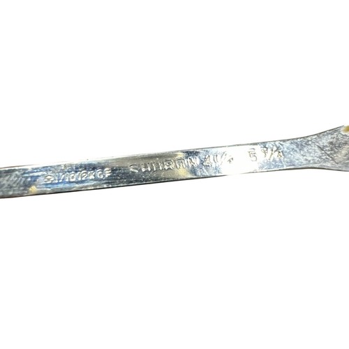 Vintage Silver Shuron Browline Eyeglasses Glasses, 4 1/2 5 3/4, 20 M/M MCM HLBN - Picture 4 of 4