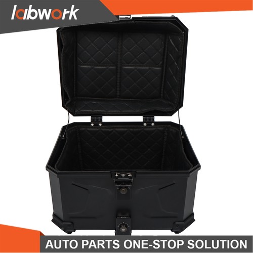 Labwork Motorcycle Top Case Rear Tour Box with Security Lock Helmet Case 45L - Picture 7 of 12