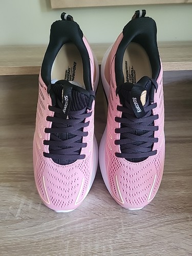 Zapatos deportivos para correr Saucony W Endorphin Shift para mujer agua de rosas/negro talla 8 - Imagen 7 de 12