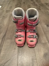 Roces Idea Free Adjustable Kids Pink Ski Boots 22.5-25.5 