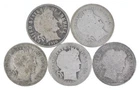 Better Lot 5 1910-D 1910-D 1906-S 1910-D 1908-O Barber Dime 0.50 Face *222