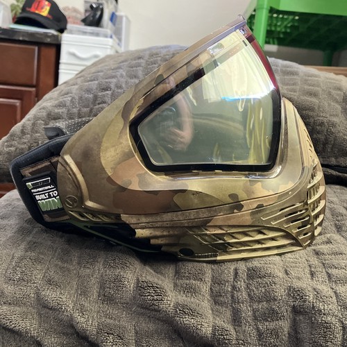 Virtue Vio Contour II paintball mask camo with new lens - Picture 2 of 5