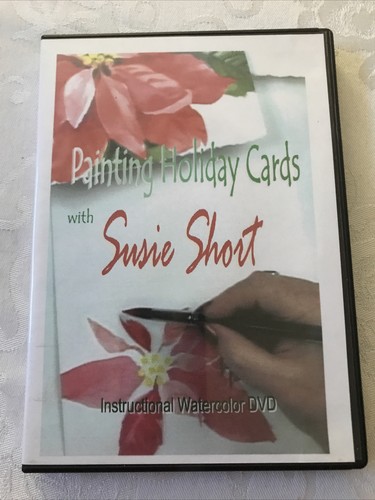 Painting Holiday Cards ~Susie Short~ Instructional Watercolor DVD