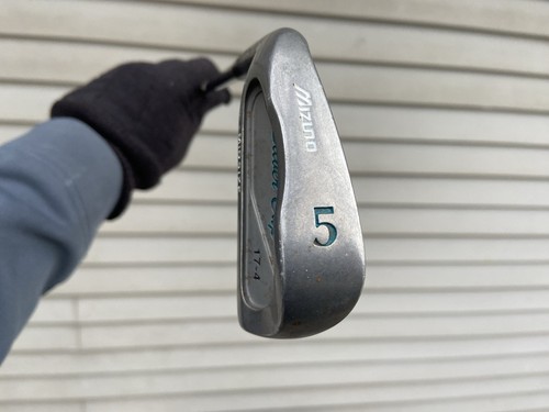 Left Handed Mizuno Silver Cup Midsize 5 Iron w/ Steel Shaft - Picture 2 of 6