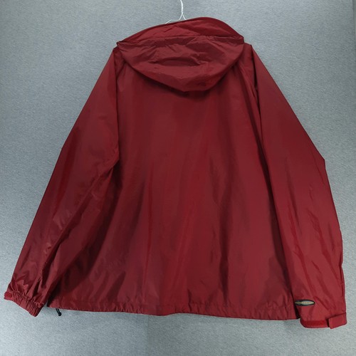Stearns Jacket Mens 2XL Red DryWear Hooded Waterproof Rain Windbreaker 8739 - Picture 9 of 14