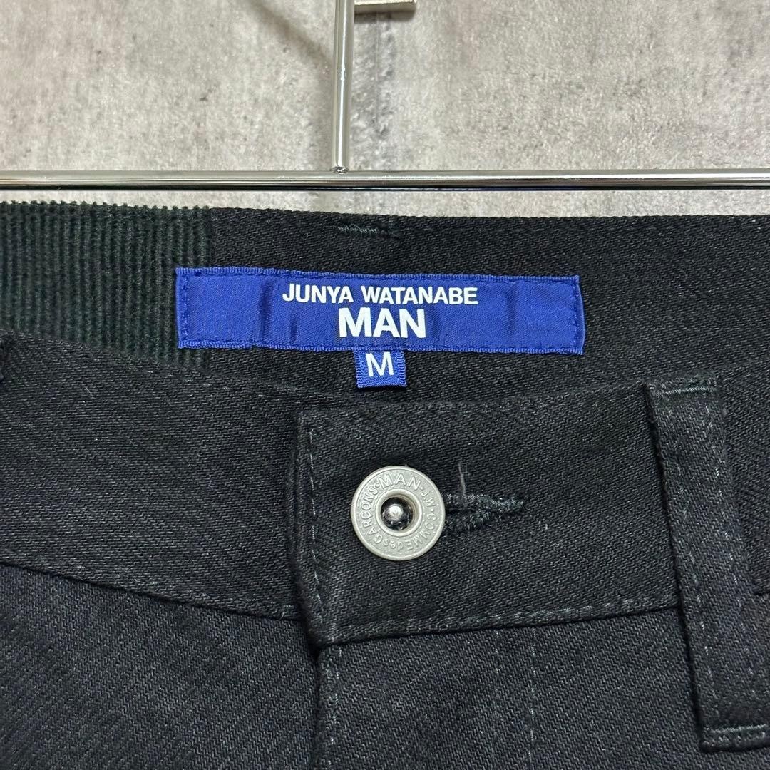 Junya Watanabe Man Black Patchwork Denim Used Des… - image 2