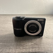 Canon PowerShot A810 HD DIGITALCamera Black No Power Parts Only