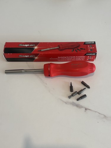 NEU Snap-on ROT Spezialeinsätze Schraubendreher SSDMR4BR * ROTER HARTER GRIFF * NEU IM KARTON! - Bild 6 von 7