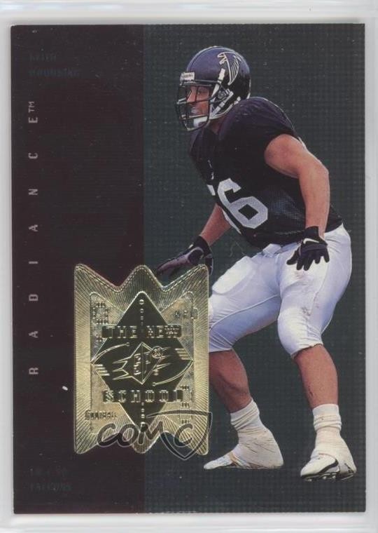 1998 SPx Finite The New School Radiance /1885 Keith Brooking #320 Rookie RC