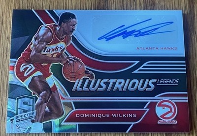 Dominique Wilkins Auto Autograph /49 2020-21 Panini Spectra 