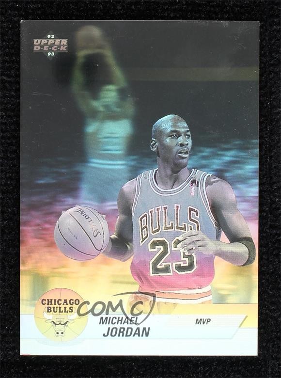 1992-93 Upper Deck Award Winners Holograms Michael Jordan #AW9 HOF