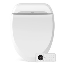 Bio Bidet USPA PRO Modern Bidet Seat, Warm Water, Heated Seat  Dryer, Remote...