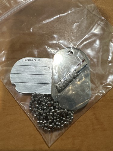 GIJoe Erkennungsmarke 1982 Vintage