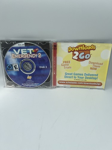 Vet Emergency 2 (PC CD, 2002) With Manual 2-Disc Set RARE - Imagen 6 de 7