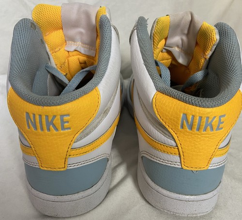 Nike Court Vision Mid Next Nature White Ocean Bliss Men’s Sz 9 ( FJ3998-10) - Picture 5 of 10