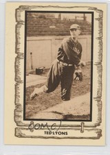 1982 Cramer Baseball Legends Series 3 Ted Lyons #77 HOF 0q3