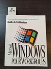 Windows For Workgroups Software French 1993