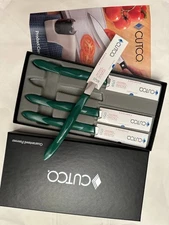 CUTCO 4-Pc. 1759 KY Table Knife Set #1865G (GIFT BOX)GREEN Handle - Knives . NIB