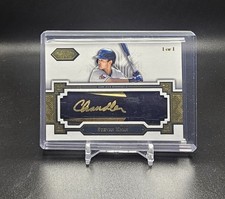 2023 Topps Tier One Limited Lumber Steven Kwan #LLR-SK /1 (MEM)
