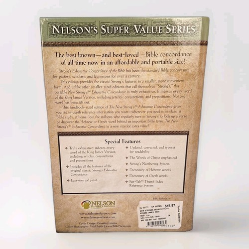 The New Strong’s Exhaustive Concordance Of The Bible Nelson's Super Value Series - Picture 3 of 7