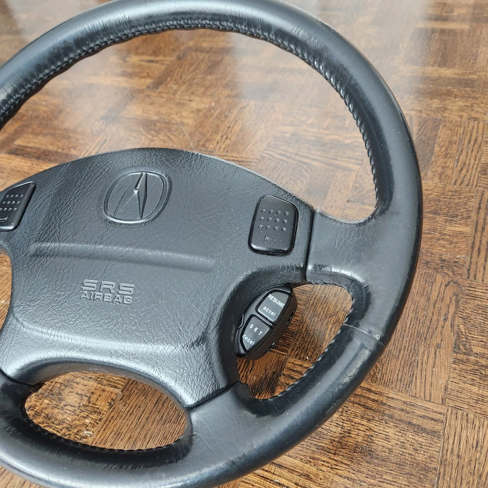 97-00 Acura EL 1.6 STEERING WHEEL OEM 96-00 Civic ek9,ek4,ej1,ej6,domani,sir,si - Image 4 of 4