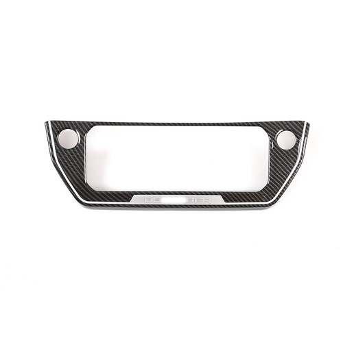 ABS Carbon Center Air Condition Switch Button Trim For Land Rover Defender20 -21 - Foto 9 di 12