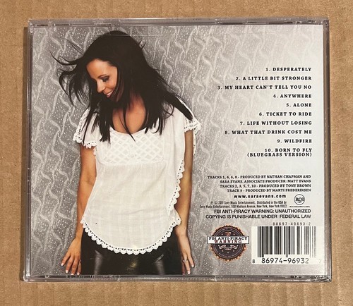 Sara Evans - Stronger RARE out of print CD w/ hype sticker '11 (SEALED - NEW) - Picture 2 of 2