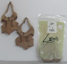 NEW 17 LEO S Youth HALF SOLE 086 TAN Sz 11 M Modern LYRICAL Shoe DANCE