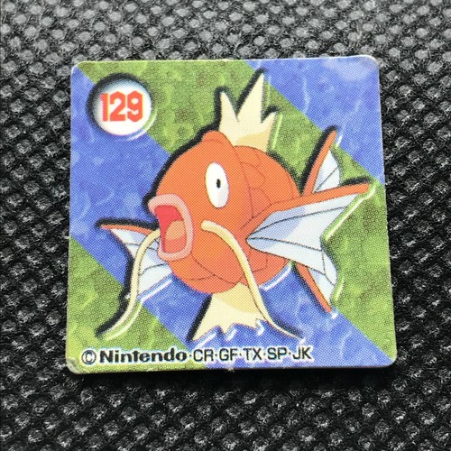 Magikarp Pokemon Mini Card Flake Made in japan Pocket Monster Nintendo F/S - Foto 2 di 4
