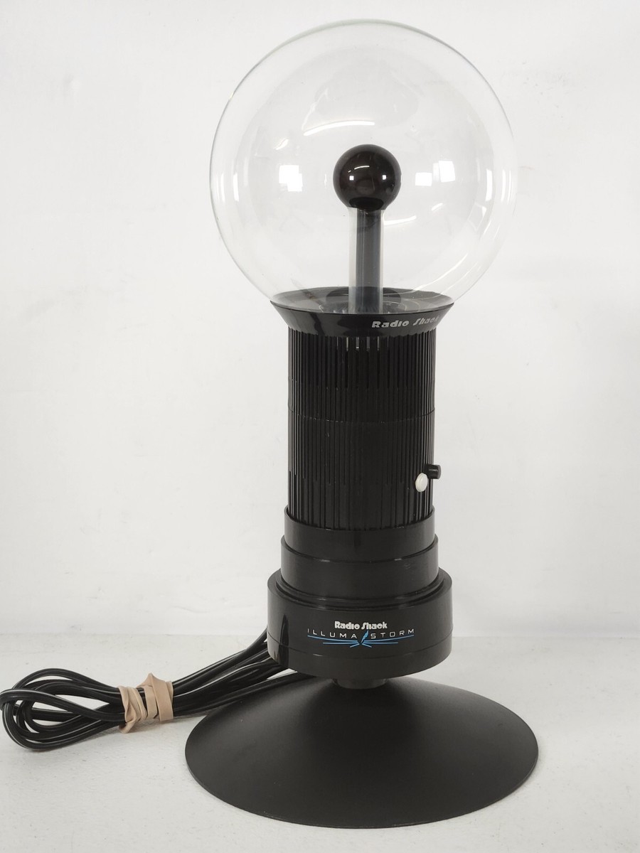 その他 RadioShack ILLUMA STORM Vintage Radio Shack Illuma Storm Lightning Ball Globe Lamp | eBay