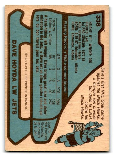 1979-80 OPC Hockey #201-396 EX to EX/MT You Choose Complete Your Set O-Pee-Chee - Picture 273 of 387